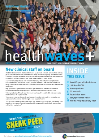 Gold Coast Health Highlights New Initiatives and Recognises Zaahid Pandie’s Impact