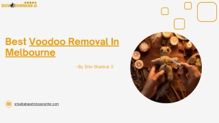 Best Voodoo Removal In Melbourne By Shiv Shankar Ji