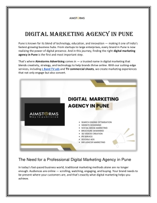 Digital Marketing Agency in Pune