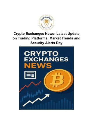 Crypto Exchanges News