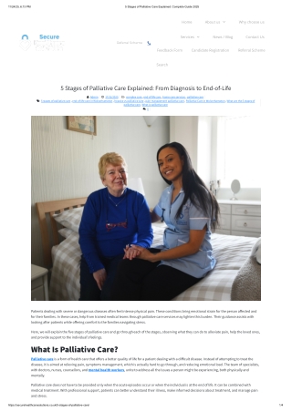 5 Stages of Palliative Care Explained_ Complete Guide 2025
