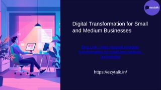 Digital Transformation for Small and Medium Businesses