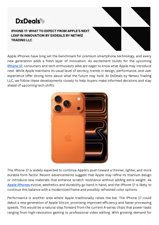 Buy iPhone 17 Online – Latest Apple iPhone 2025 Features & Price