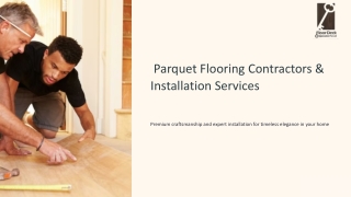 Expert Parquet Flooring Installation Services by Trusted Contractors