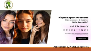 How Hair Color Manufacturers Ensure Product Safety and Compliance