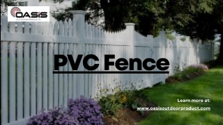 PVC Fence: Low-Maintenance Vinyl Fencing Built for Canadian Conditions