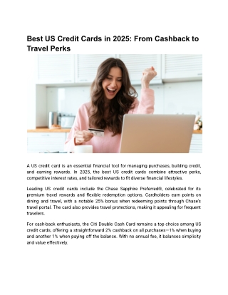 Best US Credit Cards in 2025_ From Cashback to Travel Perks (2)