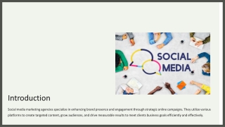 Social Media Marketing Agency and Company