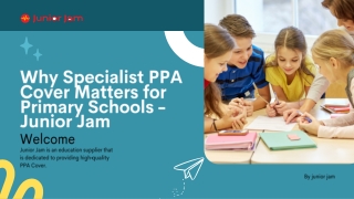 Why Specialist PPA Cover Matters for Primary Schools - Junior Jam