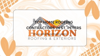 Residential Roofers in St Peters | Home Roofing Contractors