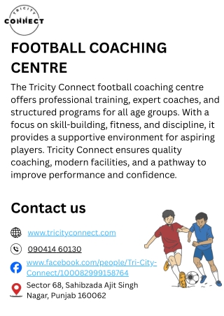 football coaching centre