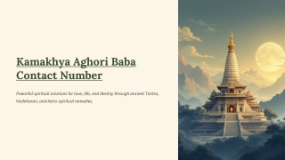 Kamakhya Aghori Baba Contact Number