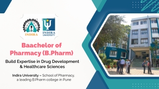 B.Pharm Admission Process & Eligibility | Top B.Pharm Colleges in Pune