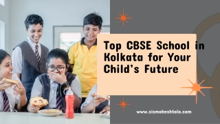 SIS Maheshtala: Excellence in CBSE Education in Kolkata