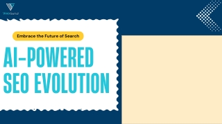 AI-Powered SEO Evolution: Embrace the Future of Search