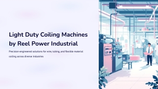 Wire Coil Winding  Machines - Efficient Cable & Hose Management