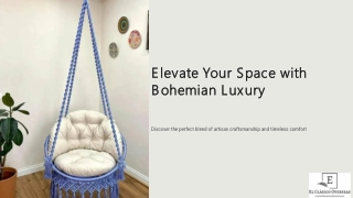 Buy Online Macrame Swing | Hanging Chair | Macrame Swing Chair