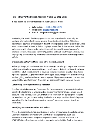 How To Buy Verified Stripe Account_ A Step-By-Step Guide