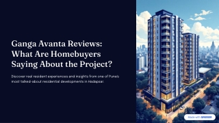 Ganga Avanta Reviews What Are Homebuyers Saying About the Project