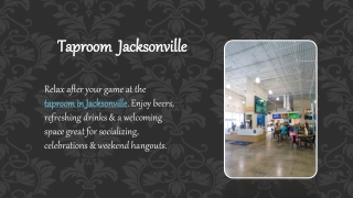 Taproom Jacksonville