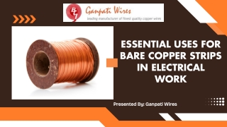 Essential Uses for Bare Copper Strips in Electrical Work