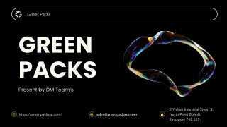 Green Packs Premium Food Service Essentials for Singapore’s Modern Businesses