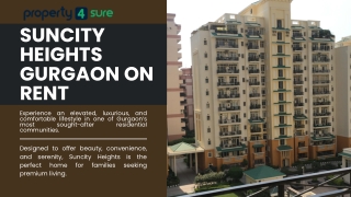 Suncity Heights Gurgaon on Rent (1)
