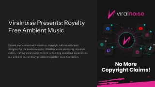 Royalty Free Ambient Music for Calm & Creative Projects