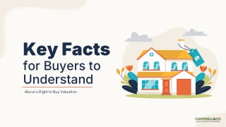 Key Facts for Buyers to Understand About a Right to Buy Valuation