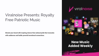 Royalty Free Patriotic Music for American Themed Creations