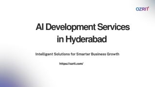 AI Development Services: Automation, Efficiency & Business Growth