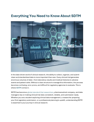 Everything You Need to Know About SDTM