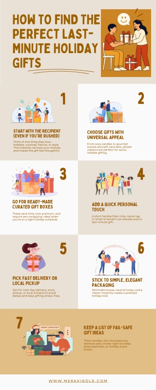 How to Find the Perfect Last-Minute Holiday Gift