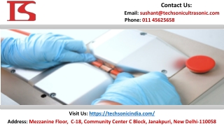 Tube Sealing Machine Ahmedabad | TECH-SONIC India