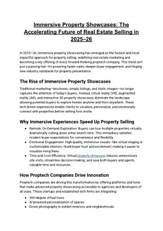 Immersive Property Showcases_ The Accelerating Future of Real Estate Selling in 2025–26