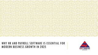 Why HR and Payroll Software Is Essential for Modern Business Growth in 2025