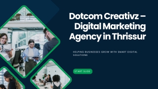 Business Growth Through SEO, SMM, Google Ads and Branding by Dotcom Creativez