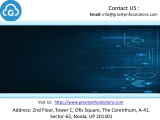 Salesforce Consultant San Francisco | Gravity Info Solutions