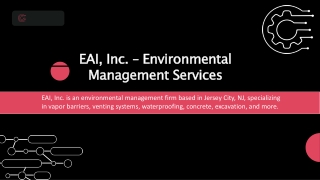 EAI, Inc. - A Shield Against Environmental Risks