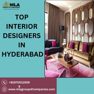 Top Interior Designers in Hyderabad | Stylish Spaces & Comfort