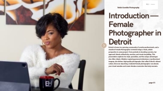 Detroit’s Leading Female Photographer for Stunning Visuals