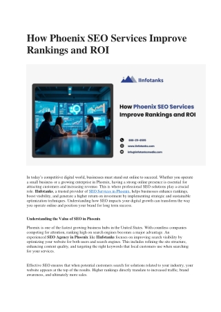 SEO Services in Phoenix