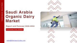 Saudi Arabia Organic Dairy Market Size, Share & Growth Forecast to 2034