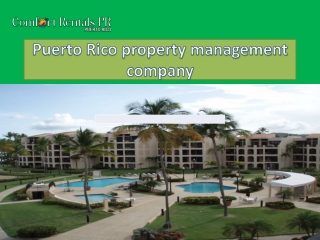 Puerto Rico property management company
