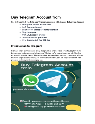 Buy Telegram Account from (8)