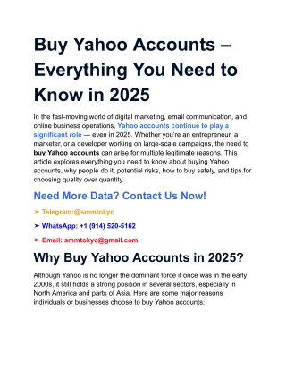 Buy Yahoo Accounts – Everything You Need to Know in 2025 (2)