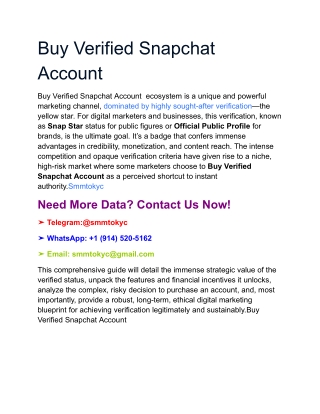 Buy Verified Snapchat Account (2)