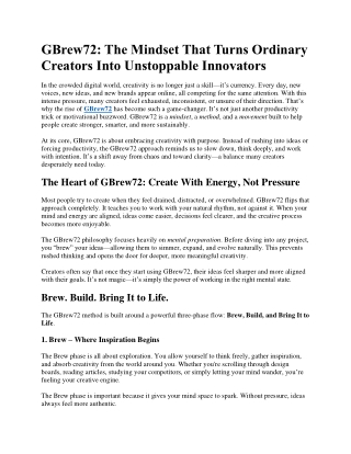 GBrew72