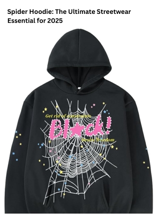 Spider Hoodie The Ultimate Streetwear Essential for 2025