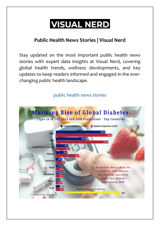Public Health News Stories | Visual Nerd